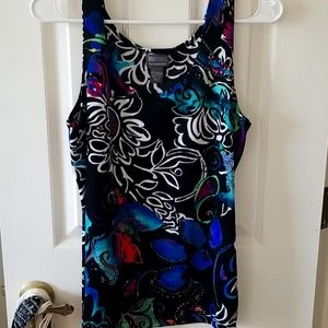 Tank Floral tunic